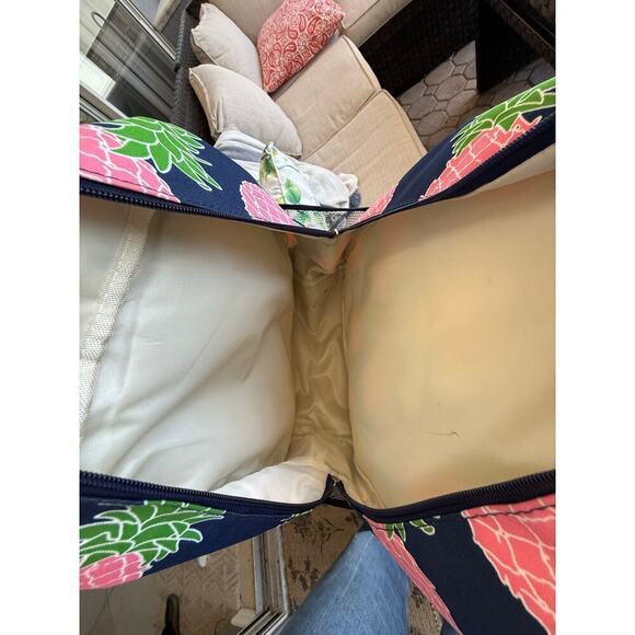 Simply southern pink and blue pineapple backpack - Picture 15 of 16